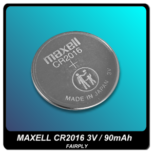 MAXELL CR2016 (3V/90mAh)
