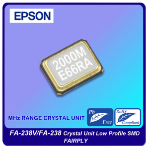 FA-238/FA-238V Quartz Crystals (SMD)