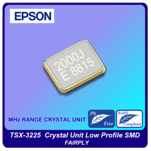 TX-3225 Quartz Crystals (SMD)