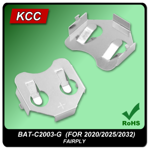 電池扣/彈片BAT-C2003B-G (2032)