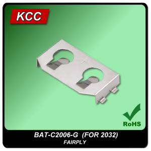 電池扣/彈片BAT-C2006-G (2032)