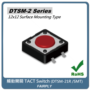 輕觸開關TACT Switch (21R/SMT)