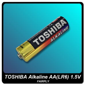 TOSHIBA  ALKALINE AA 1.5V