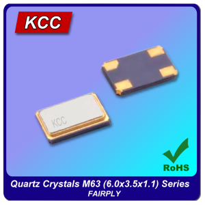 Quartz Crystals M63(6x3.5x1.1) Series