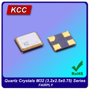 Quartz Crystals M32(3.2x2.5x0.75) Series