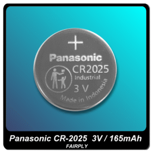 Panasonic CR-2025 3V/165mAh UL/CE
