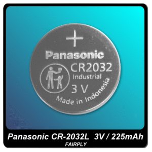 Panasonic CR-2032L 3V/225mAh UL/CE