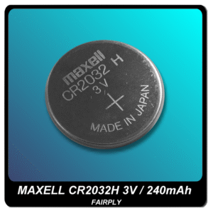 MAXELL CR2032H 3V/240mAh UL/CE
