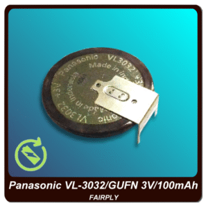Panasonic VL-3032/GUFN 3V/100mAh UL/CE