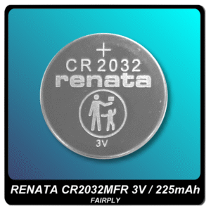 RENATA CR2032MFR 3V/225mAh UL/CE