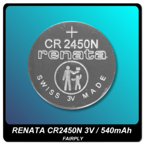 RENATA CR2450N 3V/540mAh UL/CE