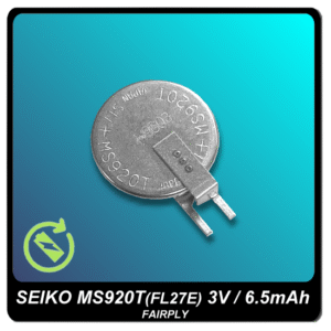 SEIKO MS920T-FL27E  3V/6.5mAh CE/CCC