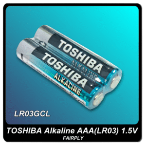 TOSHIBA ALKALINE 1.5V LR03/AAA(GCL)