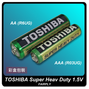 TOSHIBA SUEPE HEAV DUTY 1.5V LR6/LR03(AA/AAA)
