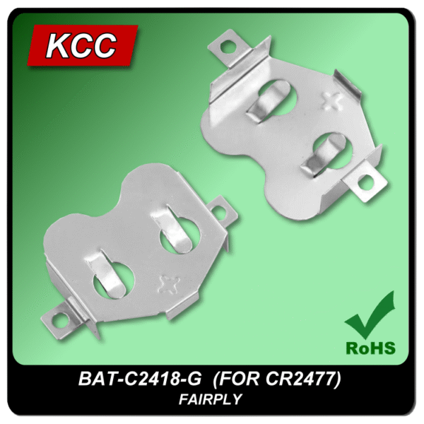 電池扣/彈片BAT-C2418-G (2477)