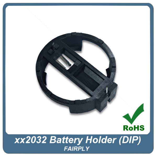 電池座 XX2032臥式DIP：圖片 2