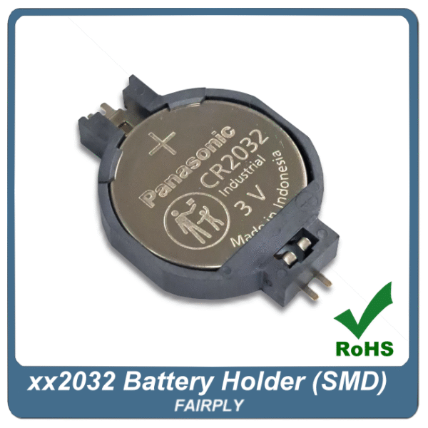 電池座 XX2032臥式SMD(#27)H=4.4mm：圖片 3