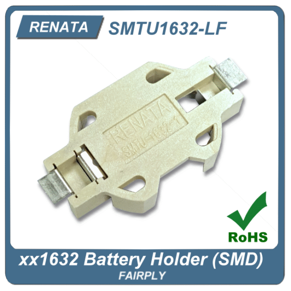 電池座RENATA XX1632臥式SMD(#28)：圖片 2