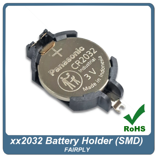 電池座 XX2032臥式SMD(#29)H=4.75mm：圖片 2