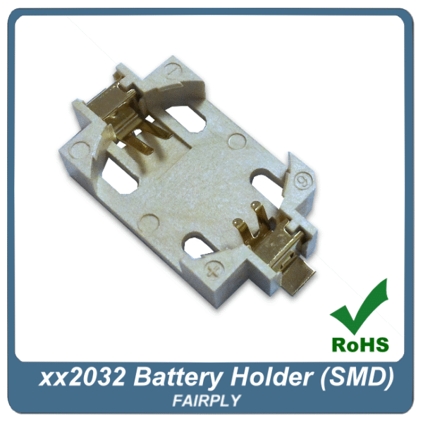 電池座 XX2032臥式SMD(鍍金)