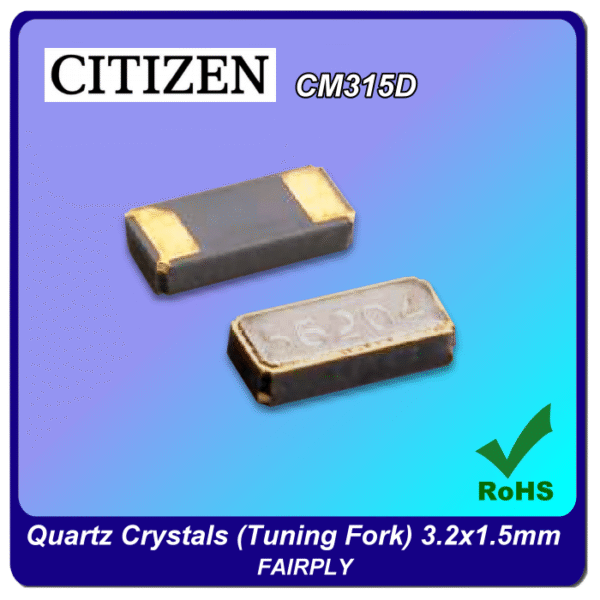 CITIZEN CM315D Quartz Crystals (SMD)