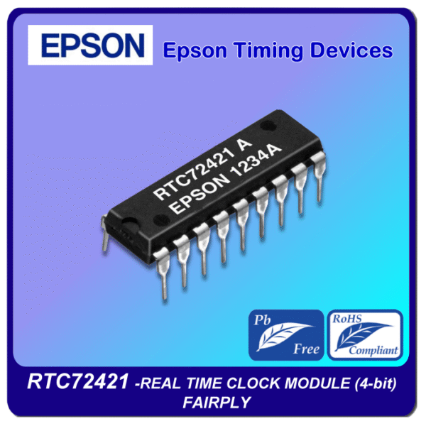 EPSON RTC72421/RTC72423(REAL TIME CLOCK MODULE)