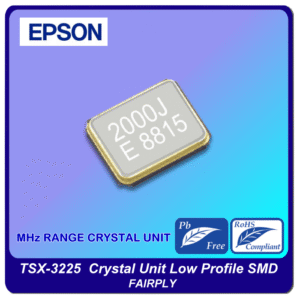 EPSON TX-3225 Quartz Crystals (SMD)