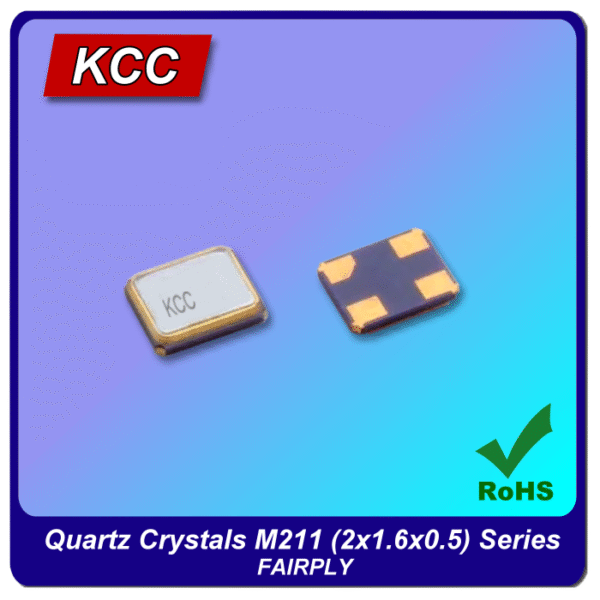 KCC Quartz Crystals M211(2x1.5x0.5) Series