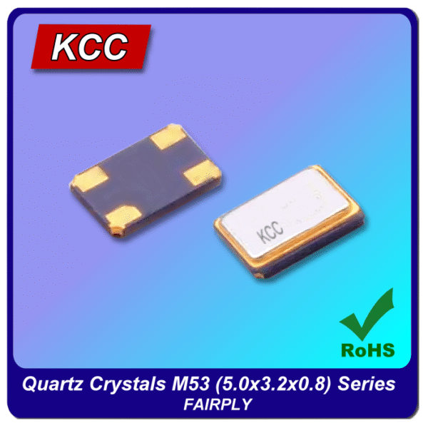KCC Quartz Crystals M53(5x3.2x0.8) Series