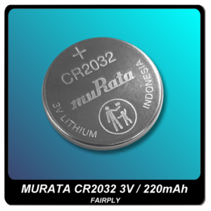 MAXELL(MURATA) CR2032 3V/220mAh UL/CE