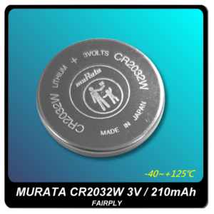 MAXELL(MURATA) CR2032W 3V/220mAh UL/CE