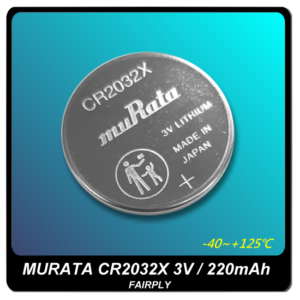 MAXELL(MURATA) CR2032X 3V/220mAh UL/CE