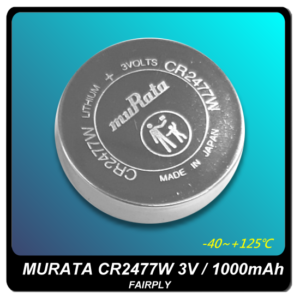 MAXELL(MURATA) CR2477W 3V/1000mAh UL/CE