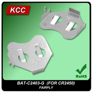 電池扣/彈片BAT-C2403-G (2450)